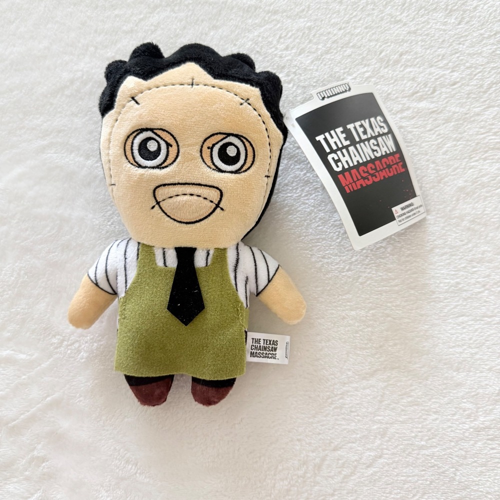 Kidrobot Leatherface Plush Texas Chainsaw Massacre 7in Loot Crate Exclusive